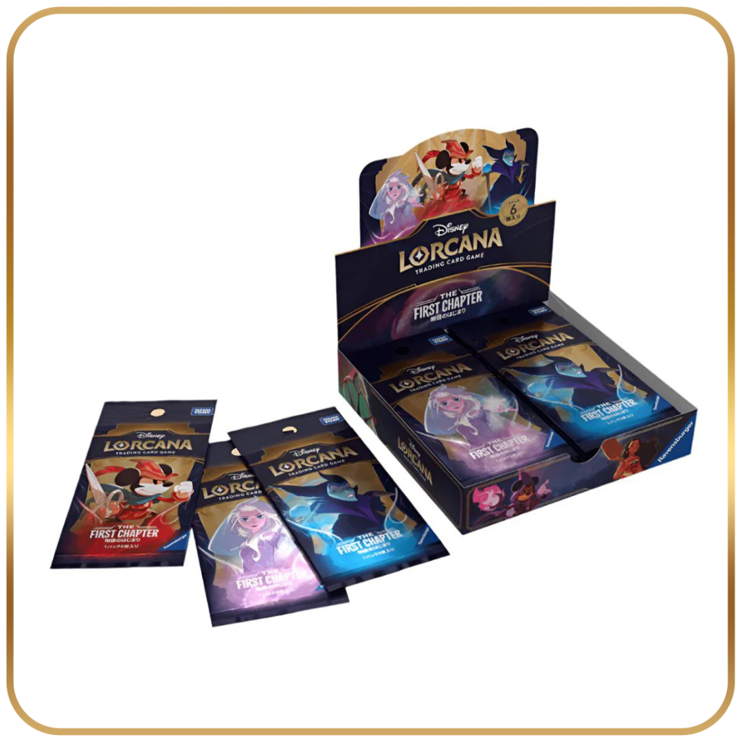 Disney LORCANA The First Chapter The Beginning of The Story Japanese Booster Box