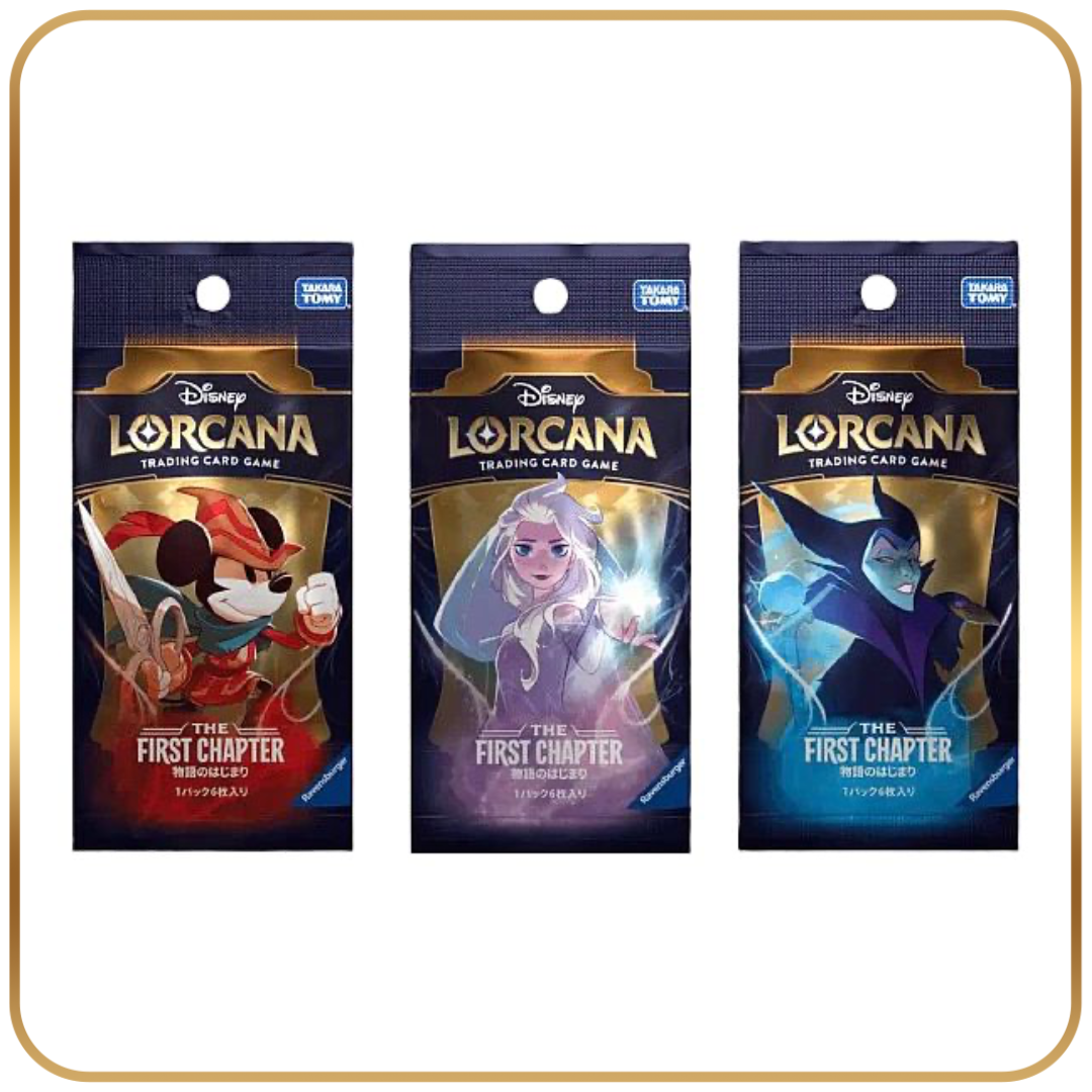 Disney LORCANA The First Chapter The Beginning of The Story Japanese Booster Pack