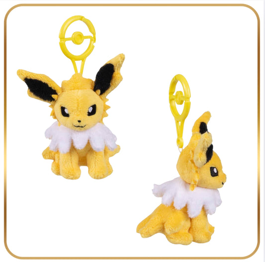 Authentic Jolteon Adventure Partners Plush Key Chain