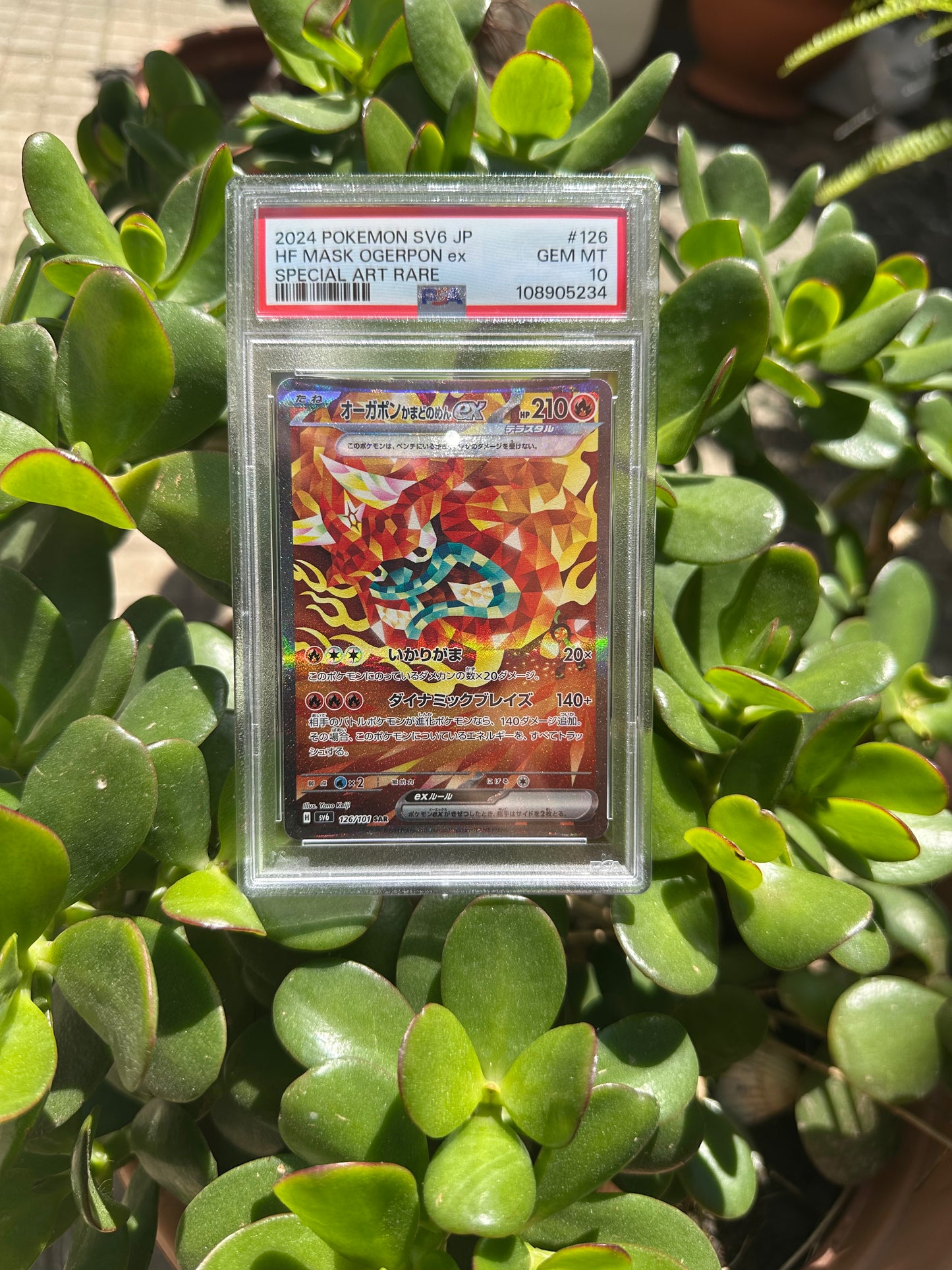 Heartflame Mask Ogerpon Ex (Japanese Special Art Rare)